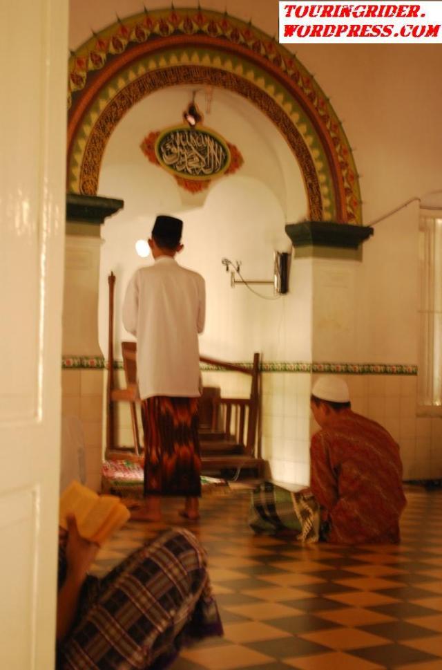 Mihrab, yg tersisa dari masjid lama